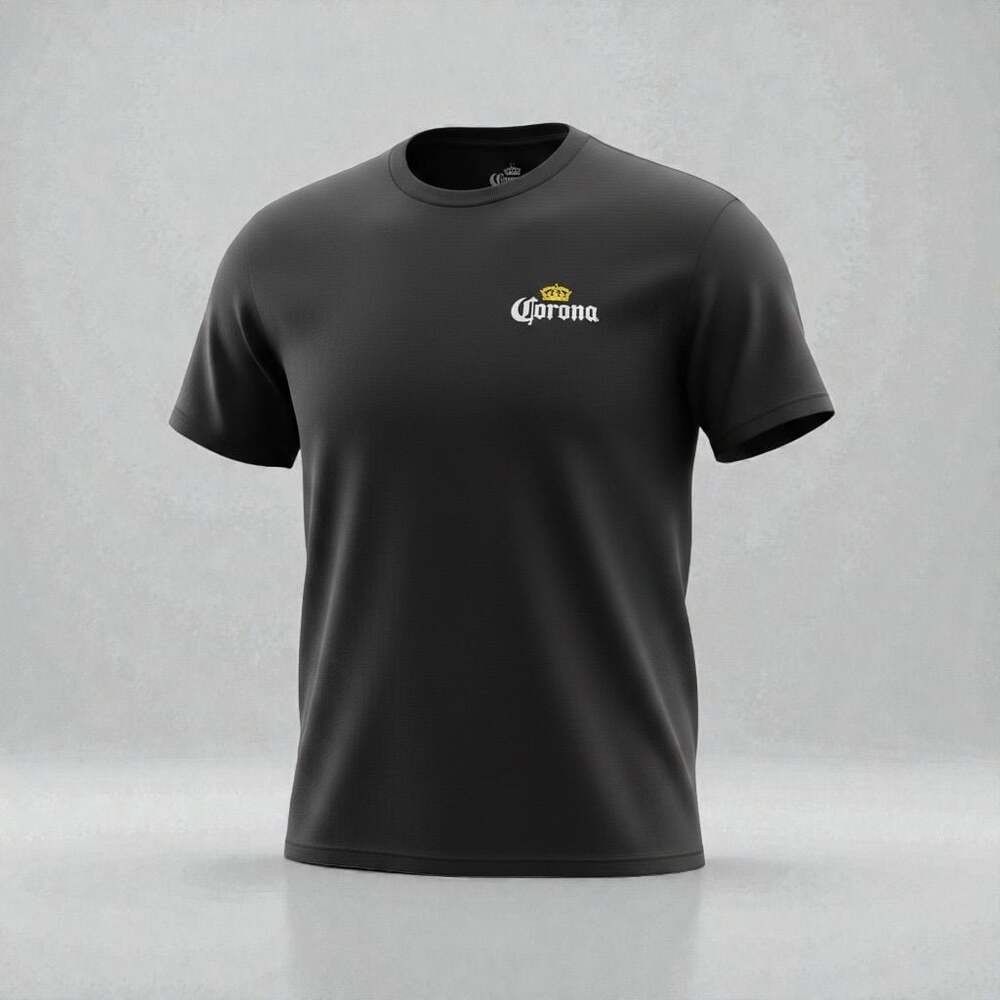 Corona Extra Relax Responsibly Graphic T-Shirt Black Size XL